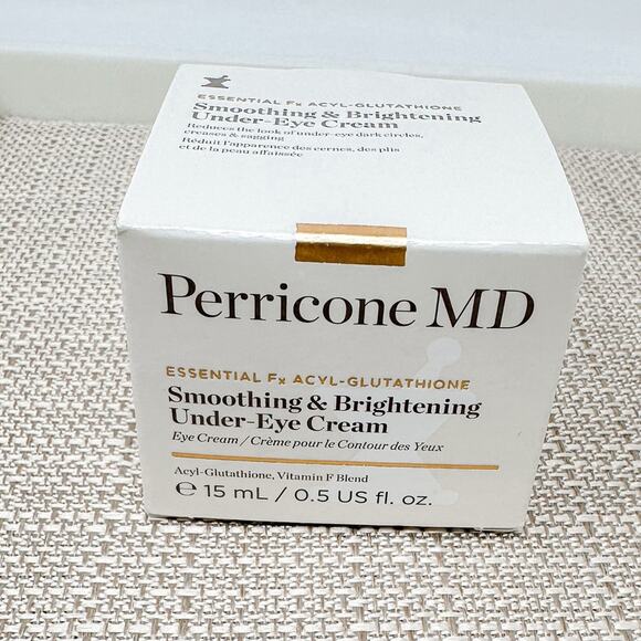 NEW Perricone MD Smoothing & Brightening Under-Eye Cream, 15 mL MSRP $125 - Picture 3 of 8